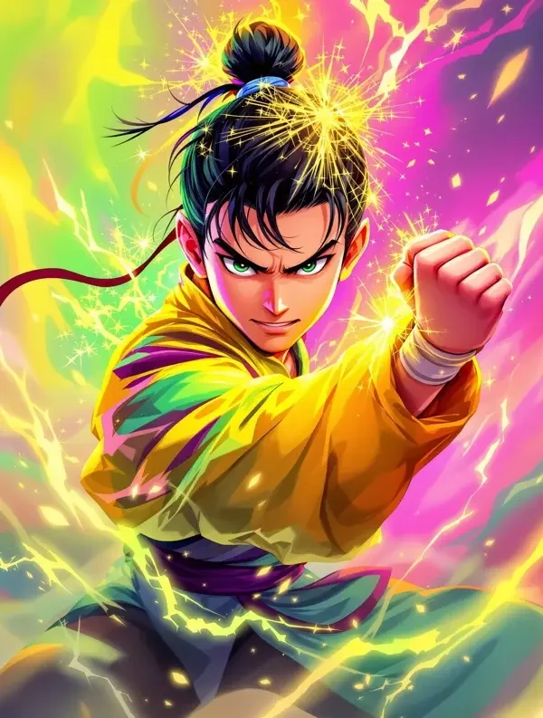 武道至尊漫画封面